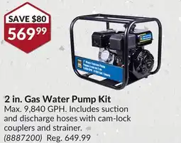 Princess Auto 2 in. Gas Water Pump Kit offer