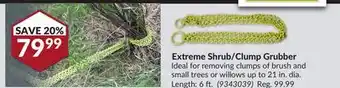 Princess Auto Extreme Shrub/Clump Grubber offer