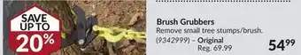 Princess Auto Brush Grubbers offer