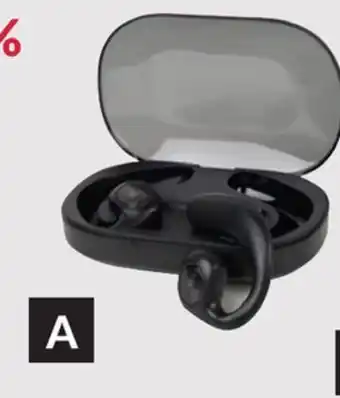 Princess Auto Black Wireless Open-Air Earbuds offer