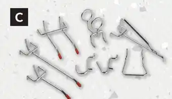 Princess Auto Pegboard Hook Sets offer