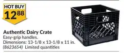 Princess Auto Authentic Dairy Crate offer