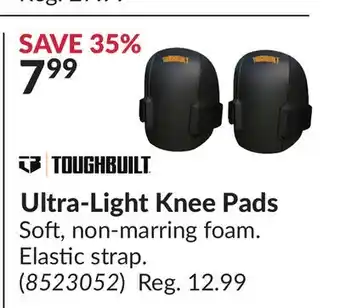Princess Auto Ultra-Light Knee Pads offer