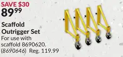 Princess Auto Scaffold Outrigger Set offer