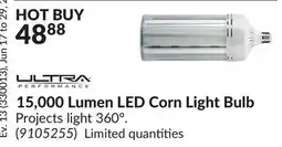 Princess Auto 15,000 Lumen LED Corn Light Bulb offer