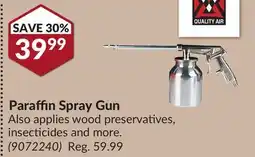Princess Auto Paraffin Spray Gun offer