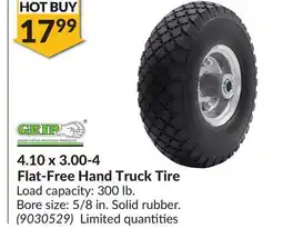 Princess Auto 4.10 x 3.00- 4 Flat-Free Hand Truck Tire offer