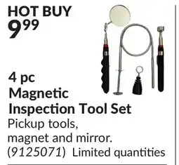 Princess Auto 4 pc Magnetic Inspection Tool Set offer