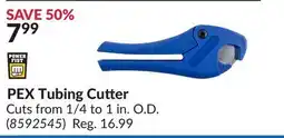 Princess Auto PEX Tubing Cutter offer
