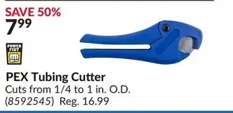 Princess Auto PEX Tubing Cutter offer