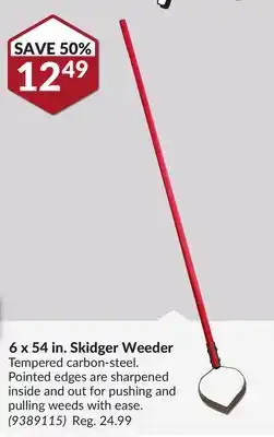 Princess Auto 6 x 54in. Skidger Weeder offer