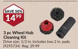 Princess Auto 3pc Wheel Hub Cleaning Kit offer