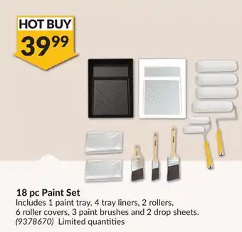 Princess Auto 18 pc Paint Set offer