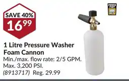 Princess Auto 1 Litre Pressure Washer Foam Cannon offer