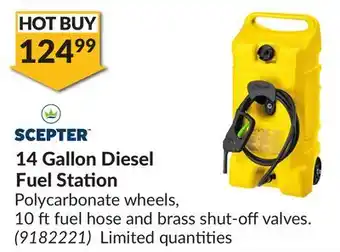 Princess Auto 14 Gallon Diesel Fuel Station offer