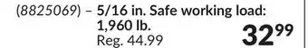 Princess Auto 50 ft Galvanized-Steel Cable offer