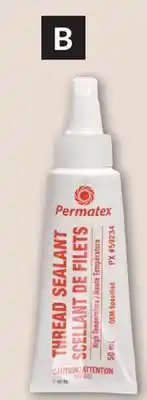 Princess Auto Thread Sealants offer