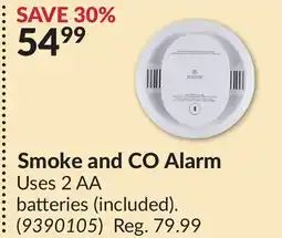 Princess Auto Smoke and CO Alarm offer