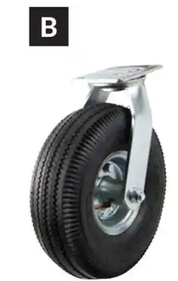 Princess Auto 10 in. Pneumatic Casters offer