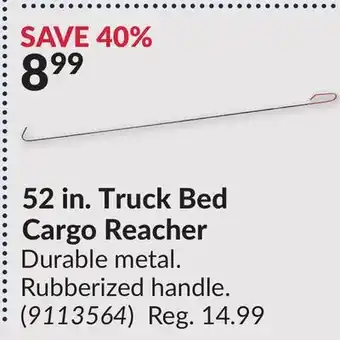Princess Auto 52 in. Truck Bed Cargo Reacher offer