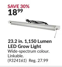 Princess Auto 23.2in. 1,150 Lumen LED Grow Light offer