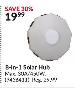 Princess Auto 8-in-1 Solar Hub offer