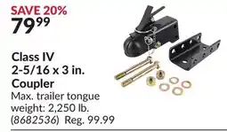 Princess Auto Class IV 2-5/16x3 in. Coupler offer