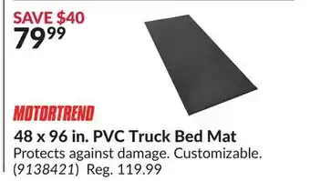 Princess Auto 48x96 in.PVC Truck Bed Mat offer