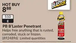 Princess Auto PB B'Laster Penetrant offer