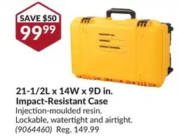 Princess Auto 21-1/2L x 14W x 9Din. Impact-Resistant Case offer