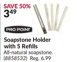 Princess Auto Soapstone Holder with 5 Refills offer