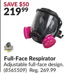 Princess Auto Full-Face Respirator offer
