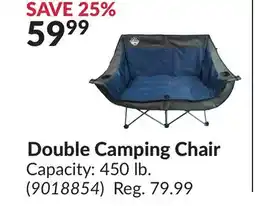 Princess Auto Double Camping Chair offer
