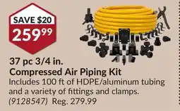 Princess Auto Compressed Air Piping Kit offer