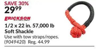 Princess Auto 1/2 x 22 in. 57,000 lb Soft Shackle offer