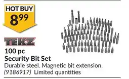 Princess Auto 100pc Security Bit Set offer