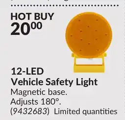 Princess Auto 12-LED Vehicle Safety Light offer