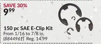 Princess Auto 150 pc SAEE-Clip Kit offer