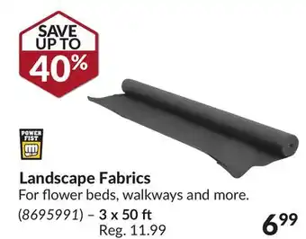 Princess Auto Power Fist Landscape Fabrics 3 x 50 offer