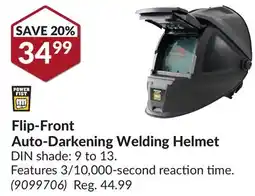 Princess Auto Flip-Front Auto-Darkening Welding Helmet offer