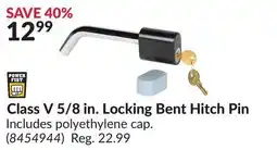 Princess Auto Class V 5/8in.Locking Bent Hitch Pin offer