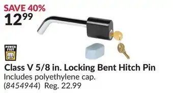 Princess Auto Class V 5/8in.Locking Bent Hitch Pin offer