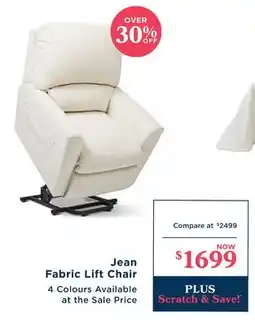 La Z Boy Jean Fabric Lift Chair offer