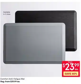 Kitchen Stuff Plus Comfort Anti-Fatigue Mat offer