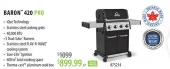 TA Appliances & Barbecues BARON 420 PRO offer