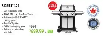 TA Appliances & Barbecues BROIL KING SIGNET 320 offer
