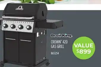 TA Appliances & Barbecues BROIL KING CROWN 420 GAS GRILL offer