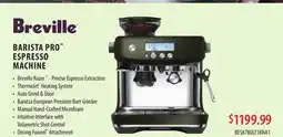 TA Appliances & Barbecues BREVILLE BARISTA PRO ESPRESSO MACHINE offer