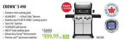 TA Appliances & Barbecues BROIL KING CROWN S 490 offer