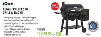 TA Appliances & Barbecues REGAL PELLET 500 GRILL & SMOKE offer